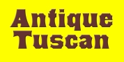 Antique Tuscan font download