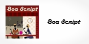 Boa Script font download