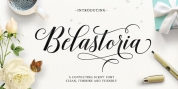 Belastoria Script font download