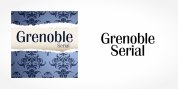 Grenoble Serial font download