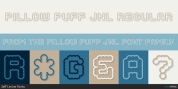 Pillow Puff JNL font download