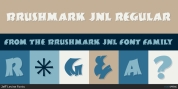 Brushmark JNL font download