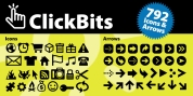 ClickBits font download