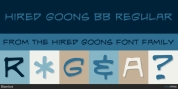 Hired Goons font download