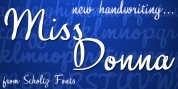 Miss Donna font download