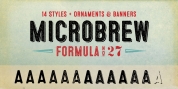 Microbrew font download