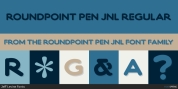 Roundpoint Pen JNL font download