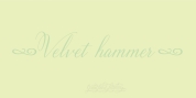 Velvet Hammer font download