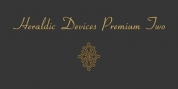 Heraldic Devices Premium font download
