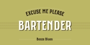Bartender font download