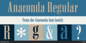 Anaconda font download