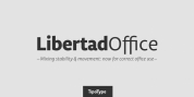 Libertad Office font download