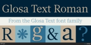 Glosa Text font download