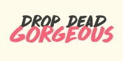 Drop Dead Gorgeous font download