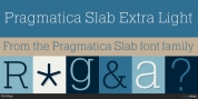 Pragmatica Slab font download