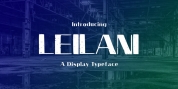 Leilani font download