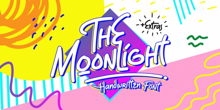 The Moonlight font preview
