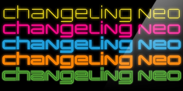 Changeling Neo font preview