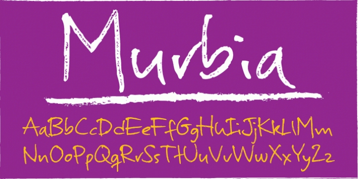 Murbia font preview