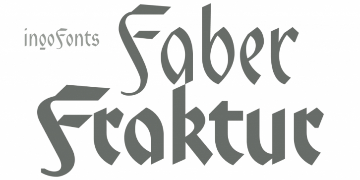 Faber Fraktur font preview
