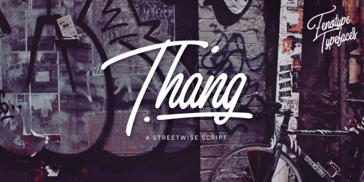 Thang font preview
