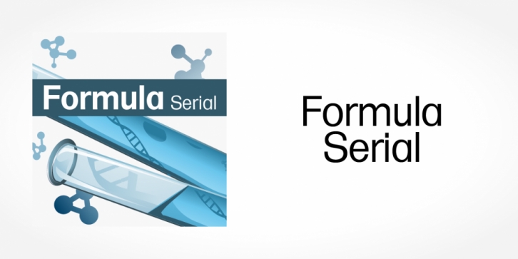 Formula Serial font preview