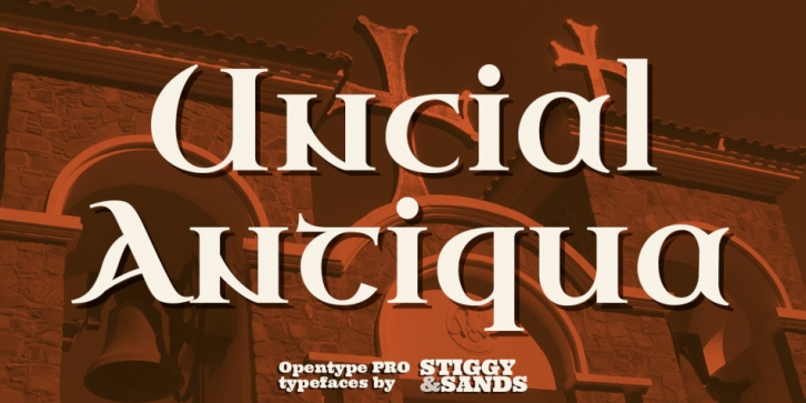 Uncial Antiqua Pro font preview
