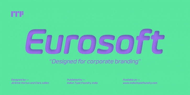 Eurosoft font preview