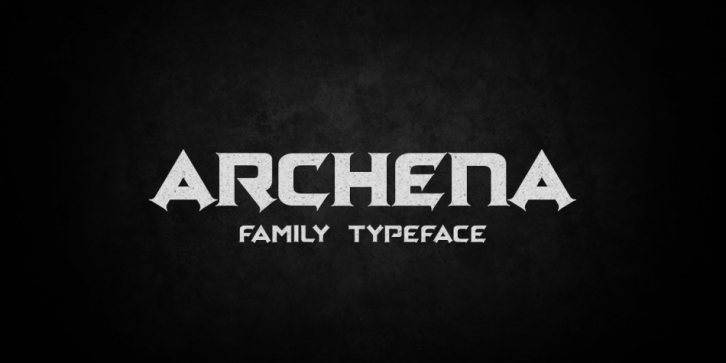 Archena font preview