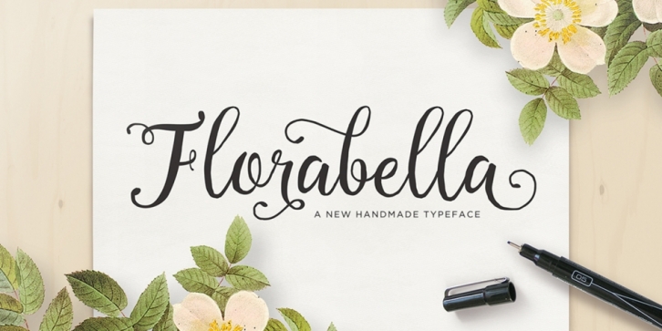 Florabella font preview