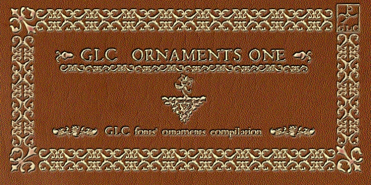 GLC_Ornaments One font preview