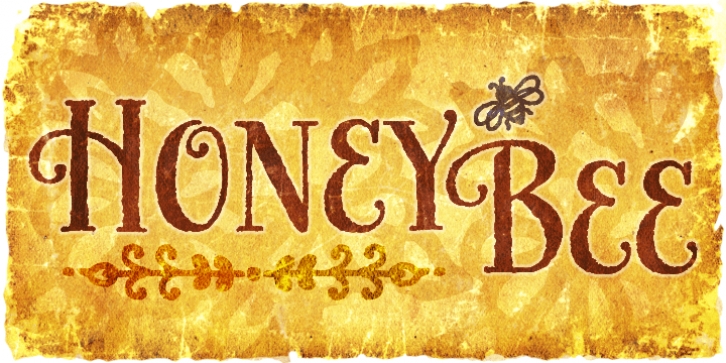 HoneyBee font preview