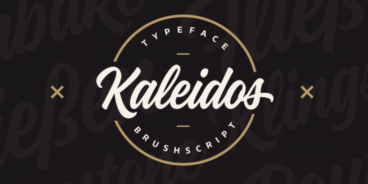 Kaleidos font preview