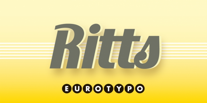 Ritts font preview