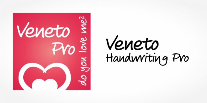 Veneto Handwriting Pro font preview