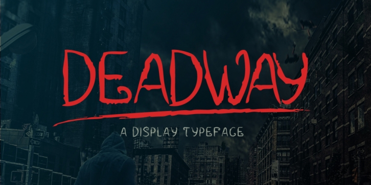 Deadway font preview