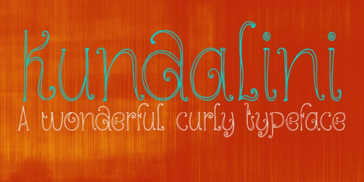 Kundalini font preview