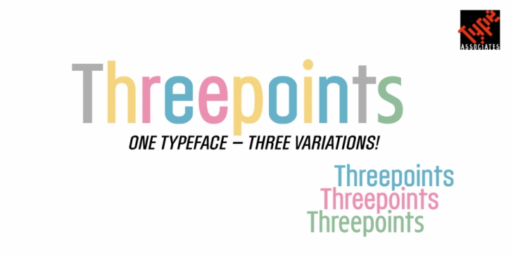 ThreepointsNorth font preview