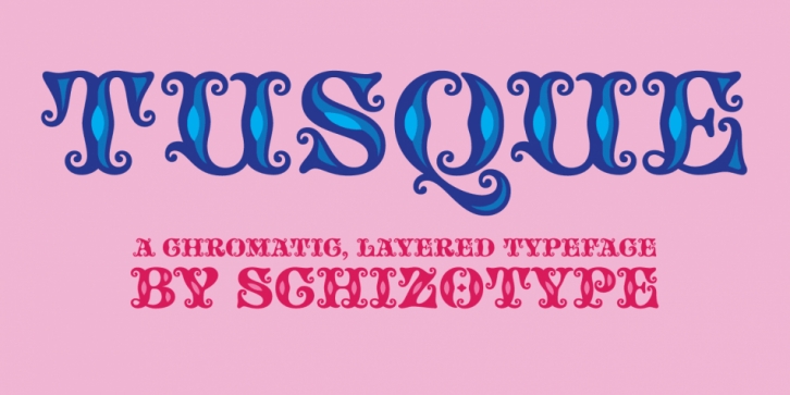 Tusque font preview