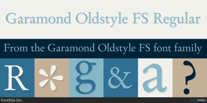 Garamond Oldstyle FS font preview