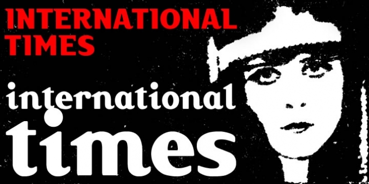 International Times font preview