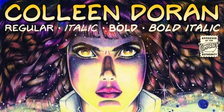 Colleen Doran font preview