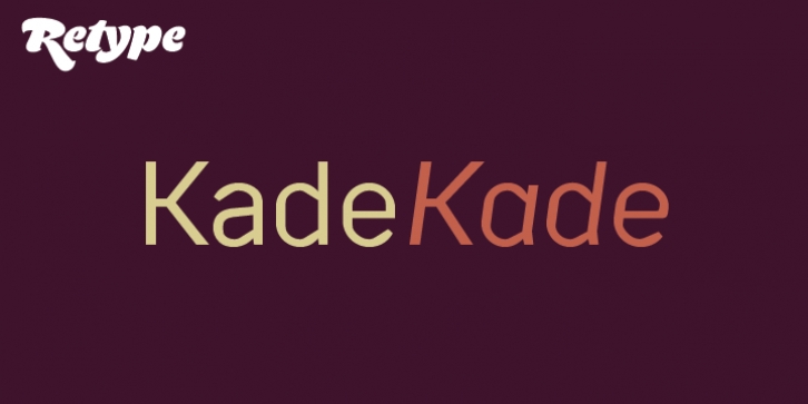 Kade font preview
