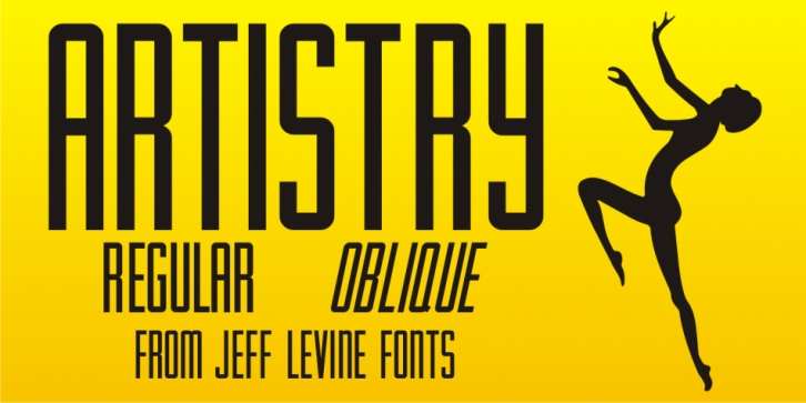 Artistry JNL font preview