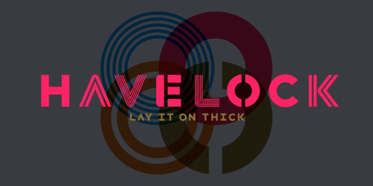 Havelock font preview