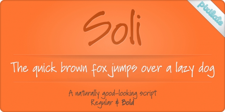 Soli Px font preview