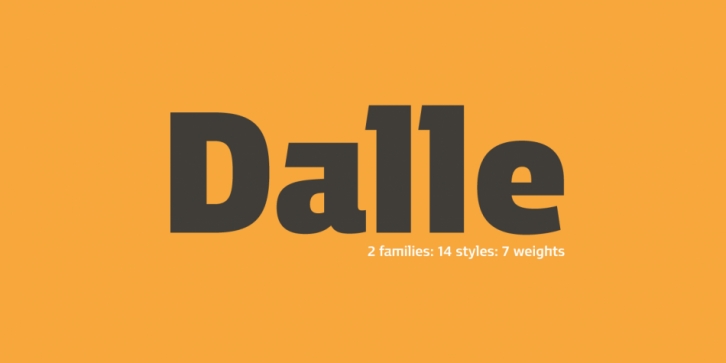 Dalle font preview