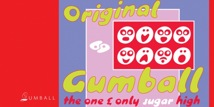 Gumball font preview