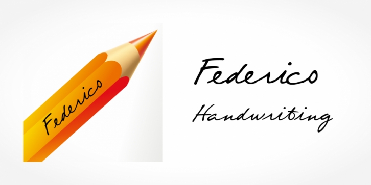 Federico Handwriting font preview