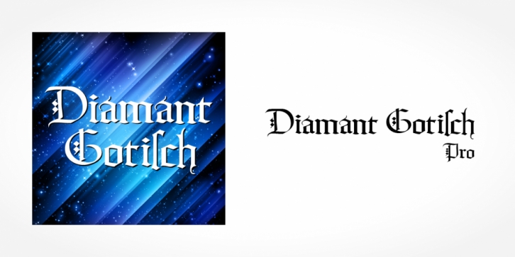 Diamant Gotisch Pro font preview